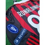 Ronaldinho AC Milan 2010-2011 Season Retro Jersey Maillot Trikot Maglia