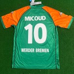 Johan Micoud Werder Bremen 2003-2004 Heimtrikot  Retro Kit  Trikot Soccer Shirt