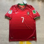 Cristiano Ronaldo Portugal 2014 World Cup Retro Jersey Trikot Maglia
