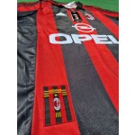 George Weah AC Milan 1998-1999 Retro Football Jersey
