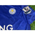 Jamie Vardy 9 - Leicester City 201516 Premier League Retro Kit Jersey Maillot Trikot Soccer Shirt