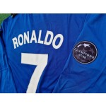 Cristiano Ronaldo Manchester United 2008 Champions League Patch Retro Short Jersey Trikot