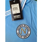 Diego Armando Maradona 10 - Napoli 1986 1987 Retro Football Jersey Trikot Maillot Maglia