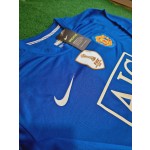 Cristiano Ronaldo Manchester United 2008 Champions League Patch Retro Short Jersey Trikot