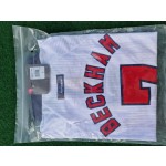 David Beckham England 1998 World Cup Long Sleeves Retro Jersey