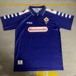Gabriel Batistuta 9 Fiorentina 1998 Retro Purple Kit Jersey Trikot