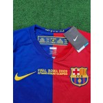 Lionel Messi Barcelona 2009 Champions League Final Retro Jersey