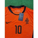 Dennis Bergkamp Netherlands 2002 World Cup Retro Jersey Maillot Trikot Maglia