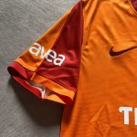 Wesley Sneijder 10 Galatasaray Retro 2013-2014 Formasi Home Jersey Trikot Maillot