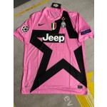 Paul Pogba – Juventus Pink 20122013 Season Retro Jersey Soccer Shirt