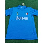 Diego Armando Maradona Napoli 1988 Retro Vintage Football Maillot Maglia Jersey Trikot
