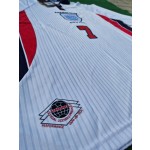David Beckham England 1998 World Cup Long Sleeves Retro Jersey