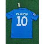 Diego Armando Maradona Napoli 1988 Retro Vintage Football Maillot Maglia Jersey Trikot