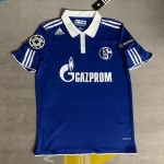 Raul Gonzalez Blanco Schalke 04 Season 2010- 11 Retro Champions League Football Jersey Trikot Soccer Shirt